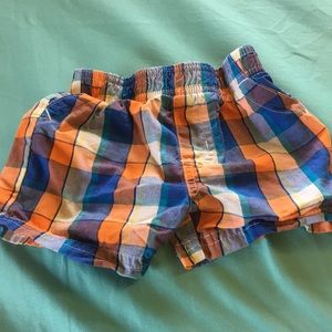 Plaid shorts